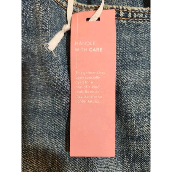 Market & Spruce NWT Aspen Jeans Womens 24W Blue Straight High Rise Stitchfix - Picture 10 of 15